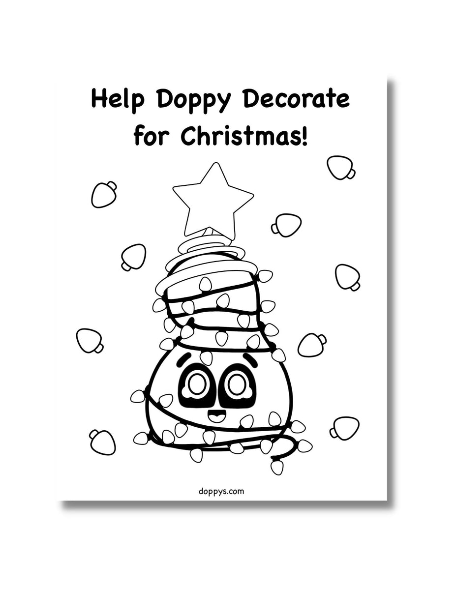 Free Christmas Coloring Pages for Kids! | Doppys.com