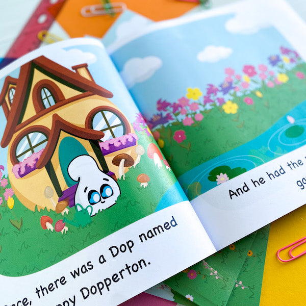 Doppys, Doppy, Doppy and the Runaway Balloons, Doppy Saves the Bees!, award-winning children's books, picture books for kids, cute books for kids