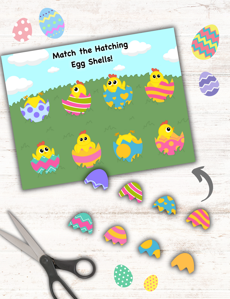 easter printable busy book page, easter busy book page, free printable busy book page, free printables for kids, free easter activities for kids