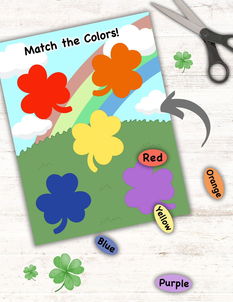 st. patricks day free printable busy book page, free busy book pages, st patricks day printables, free st patricks day printables, st patricks day printables for kids